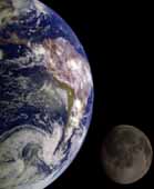 Earth and Moon