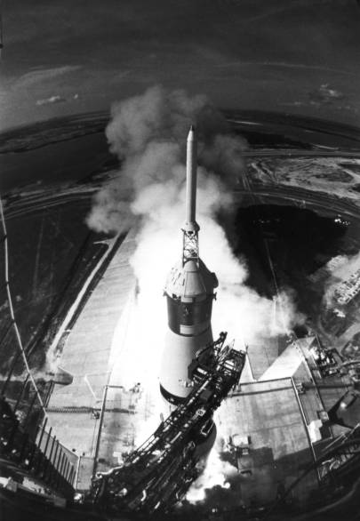 [Apollo 11 launch]