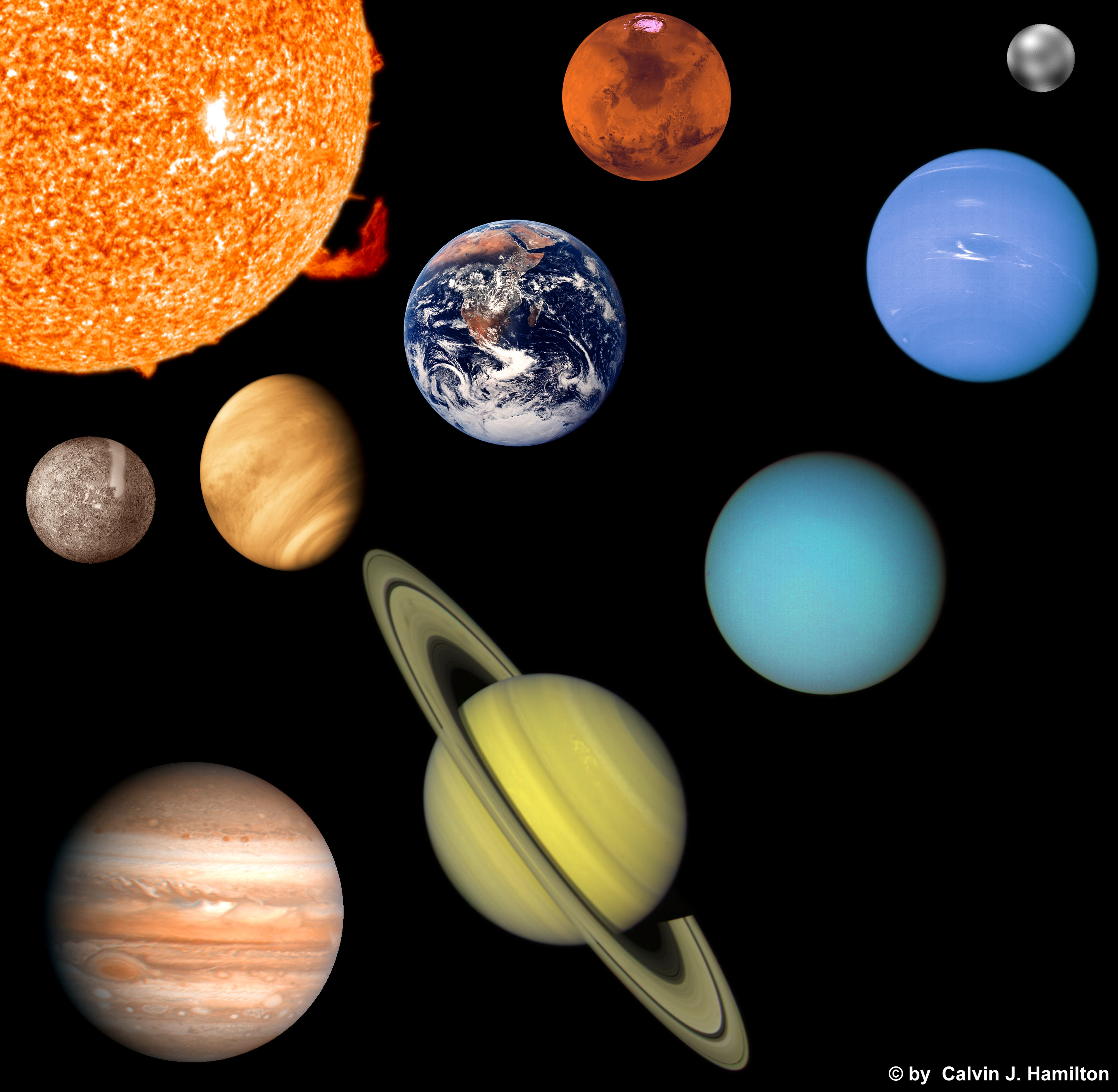 Solar System :: NASA's The Space Place