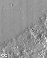 Mars shoreline