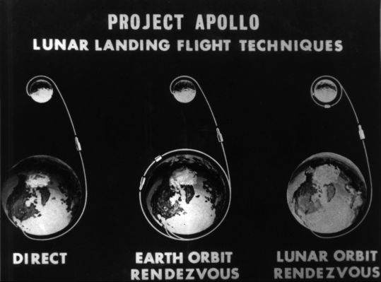 [Contending lunar landing modes]