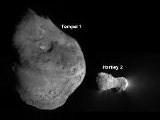 Comet Hartley 2, Comet Tempel 1