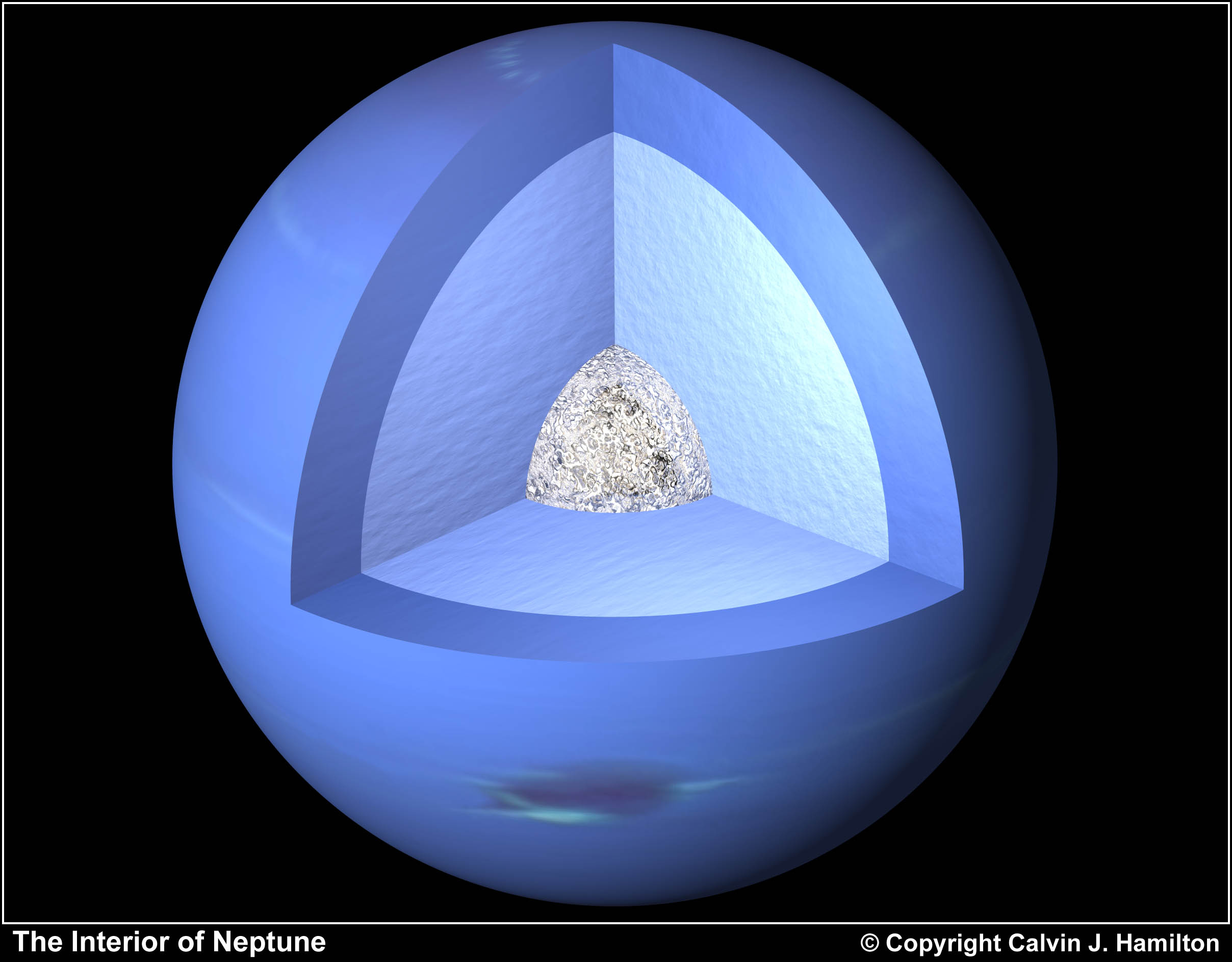 Строение нептуна. Строение планеты Нептун. Ядро планеты Нептун. Нептун состав планеты. Внутреннее строение Нептуна.