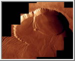 Olympus Mons Caldera Mosaic