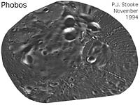 Conformal Projection of Phobos