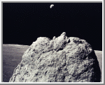Large Lunar Boulder
