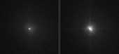 Hubble Witnesses Comet Crash