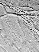 Cassini Views Enceladus Up-Close