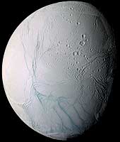 Zooming In On Enceladus (Mosaic)