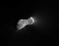 Closing in on Comet Hartley 2
