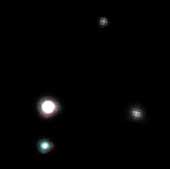The Pluto system on May 15, 2005